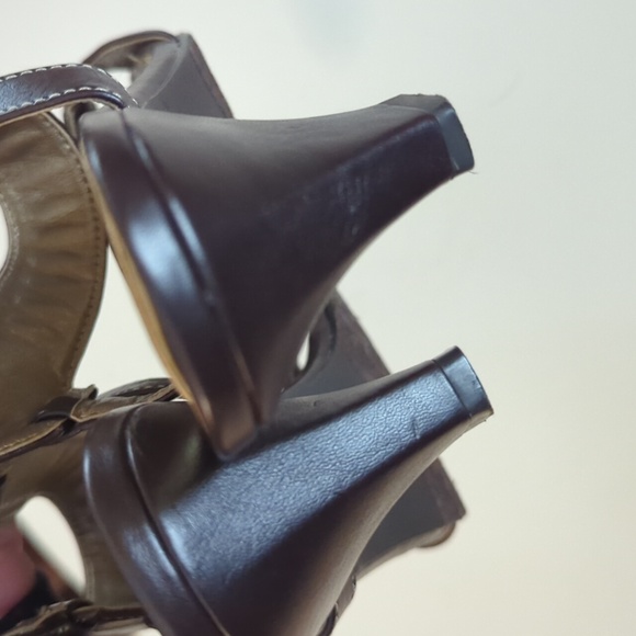 SOFT STYLES HUSH PUPPIES HEELED SANDAL - Picture 8 of 9